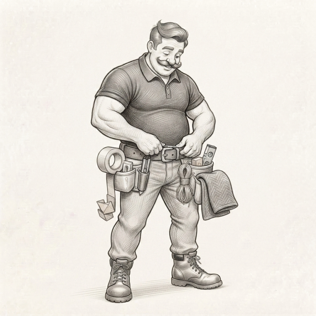 MufinTopMan tool belt